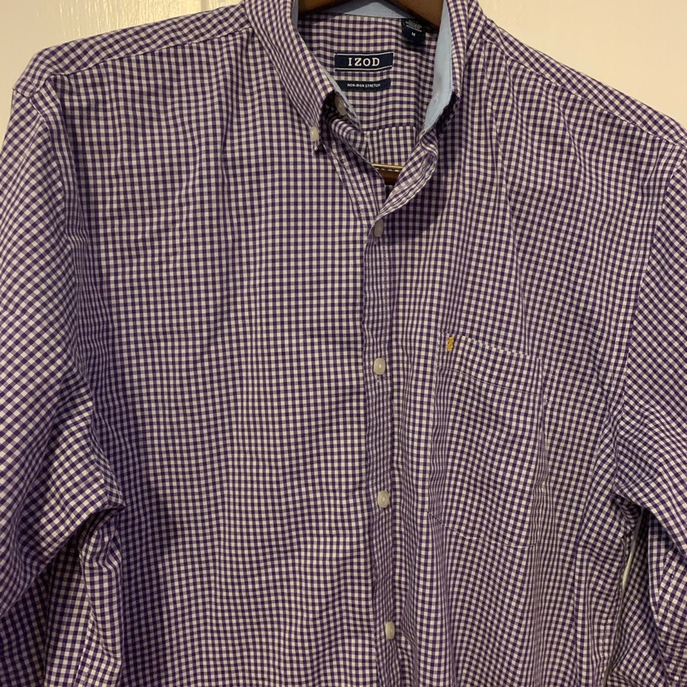 Izod long sleeve button down